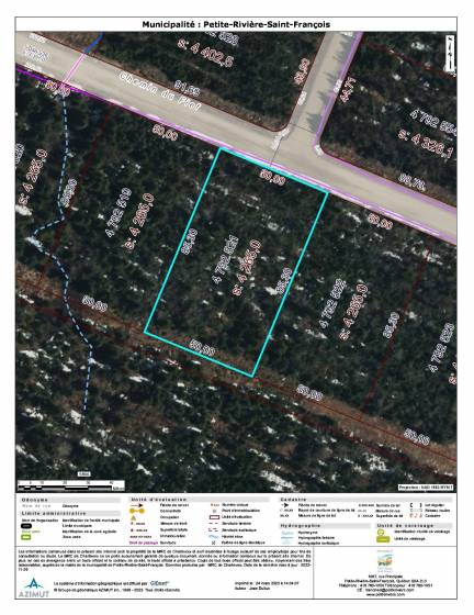 4 - Lot and land for sale, Petite-Rivière-Saint-François (Code - pr762, Charlevoix)