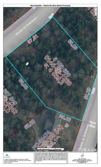6 - Lot and land for sale, Petite-Rivière-Saint-François (Code - pr852, Charlevoix)