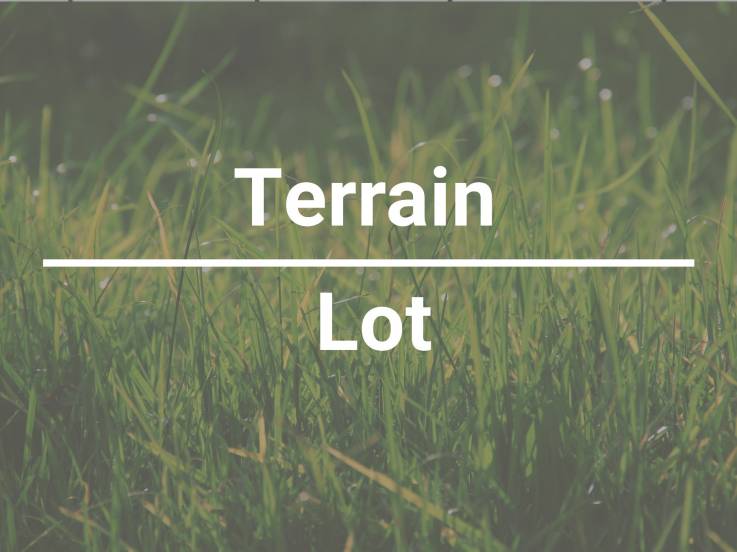 Terrain et terre à vendre - Petite-Rivière-Saint-François, Charlevoix (PR858)