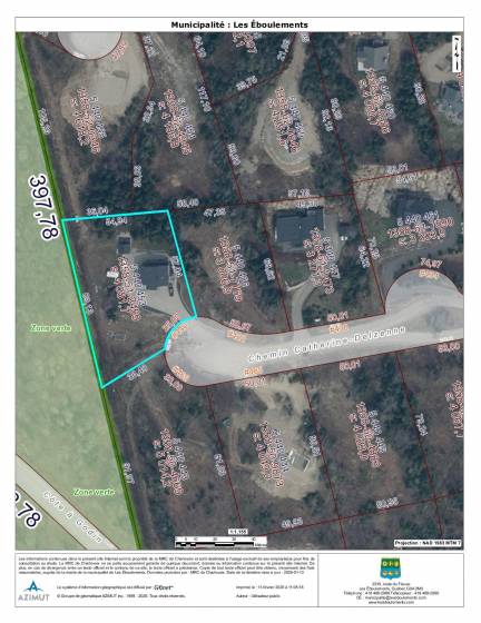 61 - Maison à vendre, Les Éboulements (Code - eb337, Charlevoix)