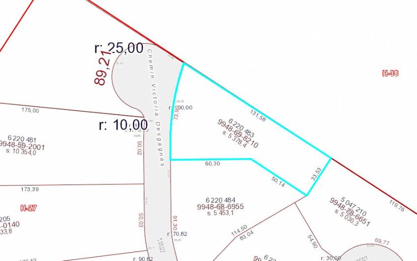 2 - Terrain et terre à vendre, Petite-Rivière-Saint-François (Code - pr867, Charlevoix)