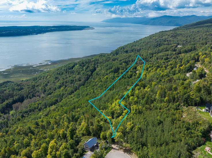 Lot and land for sale - Les Éboulements, Charlevoix (EB334)