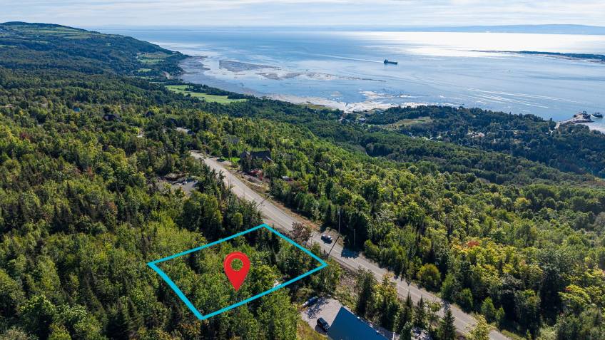 1 - Terrain et terre à vendre, Les Éboulements (Code - eb321, Charlevoix)