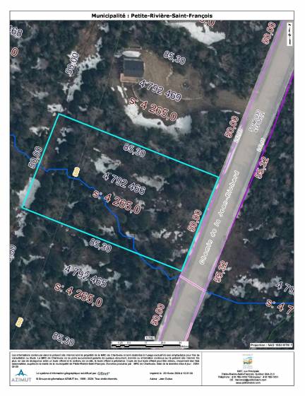 2 - Lot and land for sale, Petite-Rivière-Saint-François (Code - pr783, Charlevoix)