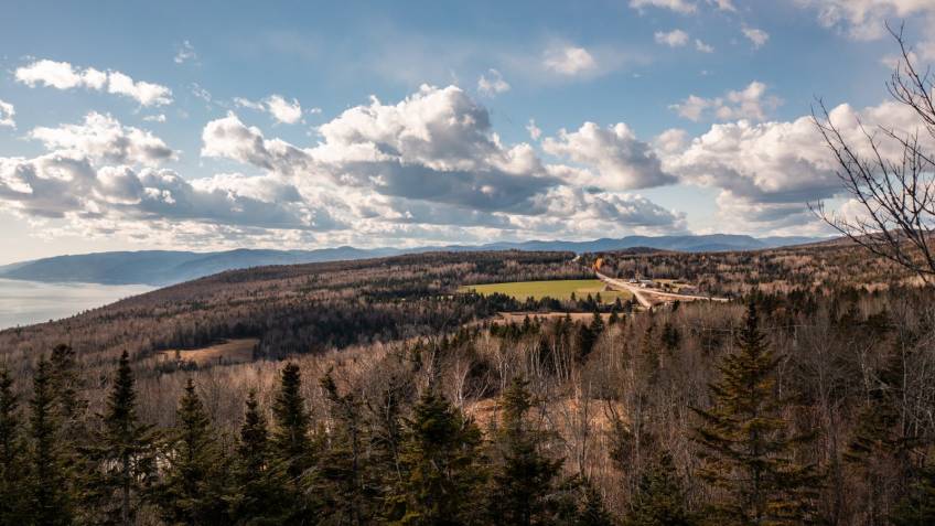 12 - Terrain et terre à vendre, Les Éboulements (Code - eb333, Charlevoix)