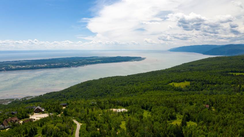 15 - Terrain et terre à vendre, Les Éboulements (Code - eb333, Charlevoix)