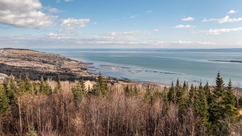 6 - Terrain et terre à vendre, Les Éboulements (Code - eb333, Charlevoix)