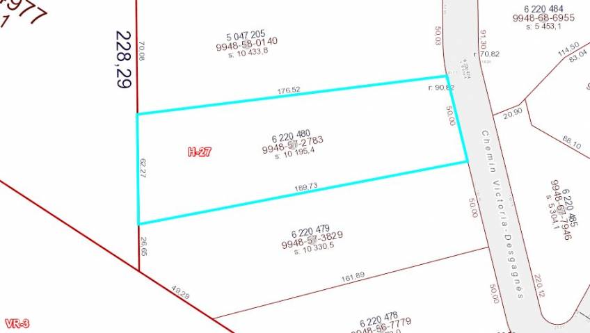 2 - Lot and land for sale, Petite-Rivière-Saint-François (Code - pr872, Charlevoix)