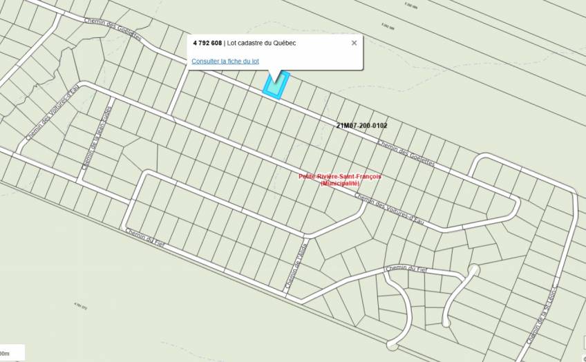 3 - Terrain et terre à vendre, Petite-Rivière-Saint-François (Code - pr836, Charlevoix)
